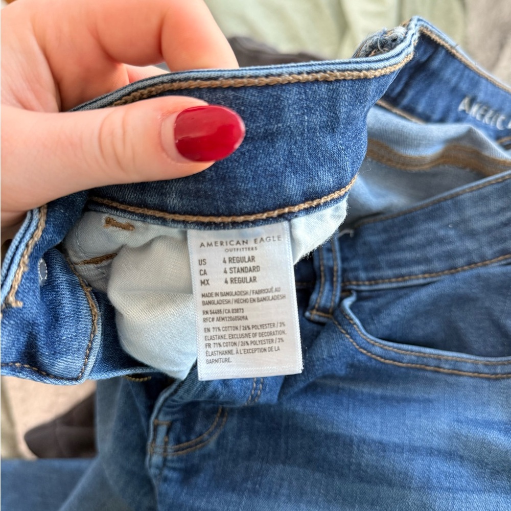 American Eagle Outfitters Women's Classic Blue Skinny Jeans